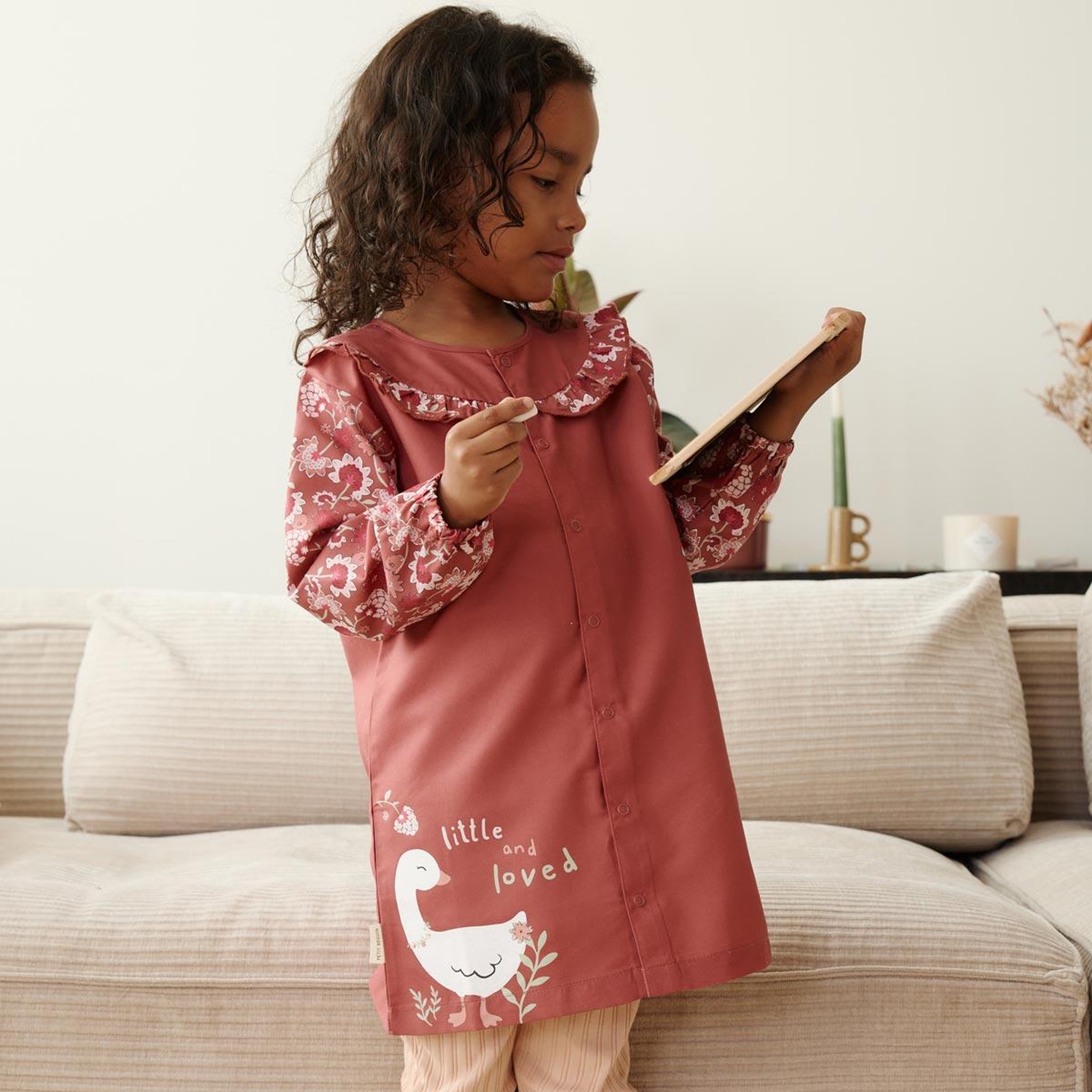 Voir la diapositive 6 : Petit Béguin Tablier long enfant harmony