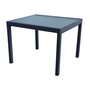 Voir la diapositive 3 : GARDENSTAR Table de jardin aluminium 132/264X90X75CM gris CUBE