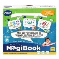 VTECH MagiBook - Mes premiers apprentissages niveau maternelle (bébés  animaux, je découvre les nombres avec Scout et Violette, j'apprends les  formes et les couleurs) pas cher 