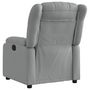 Voir la diapositive 5 : VIDAXL Fauteuil inclinable electrique Gris clair Tissu