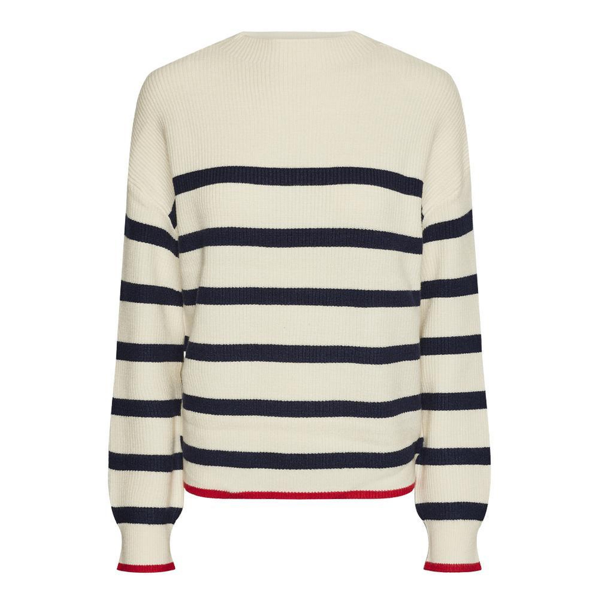 Pieces Pull /Marine Femme Pieces Mock Neck Knit. Coloris disponibles : Beige