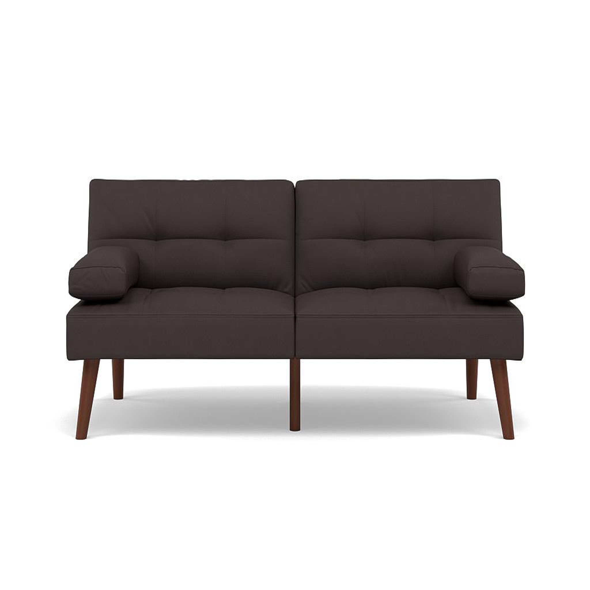 Voir la diapositive 1 : BEST MOBILIER Philae - canapé convertible clic-clac 2 places - en simili