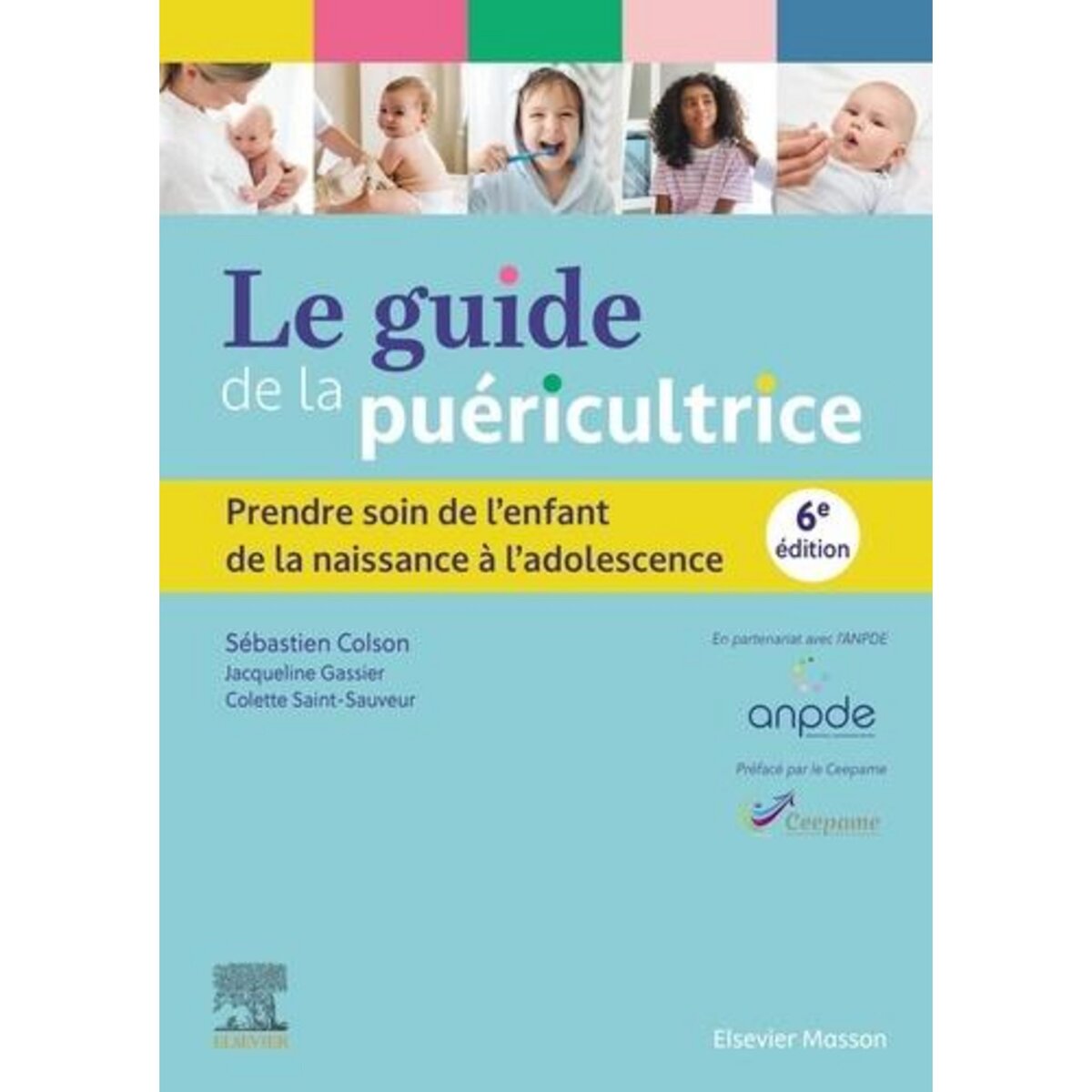 LE GUIDE DE LA PUERICULTRICE. 6E EDITION, Colson Sébastien