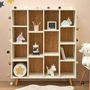 Voir la diapositive 3 : Paris Prix Bibliothèque Enfant  Suzanne  116cm Blanc & Beige