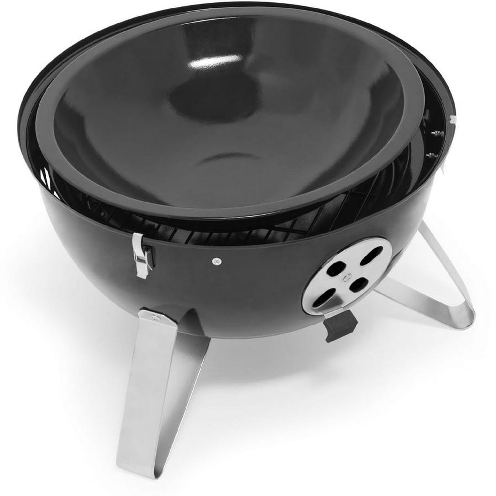 Voir la diapositive 2 : BARBECOOK Fumoir à charbon 39cm noir - 223.9839.000