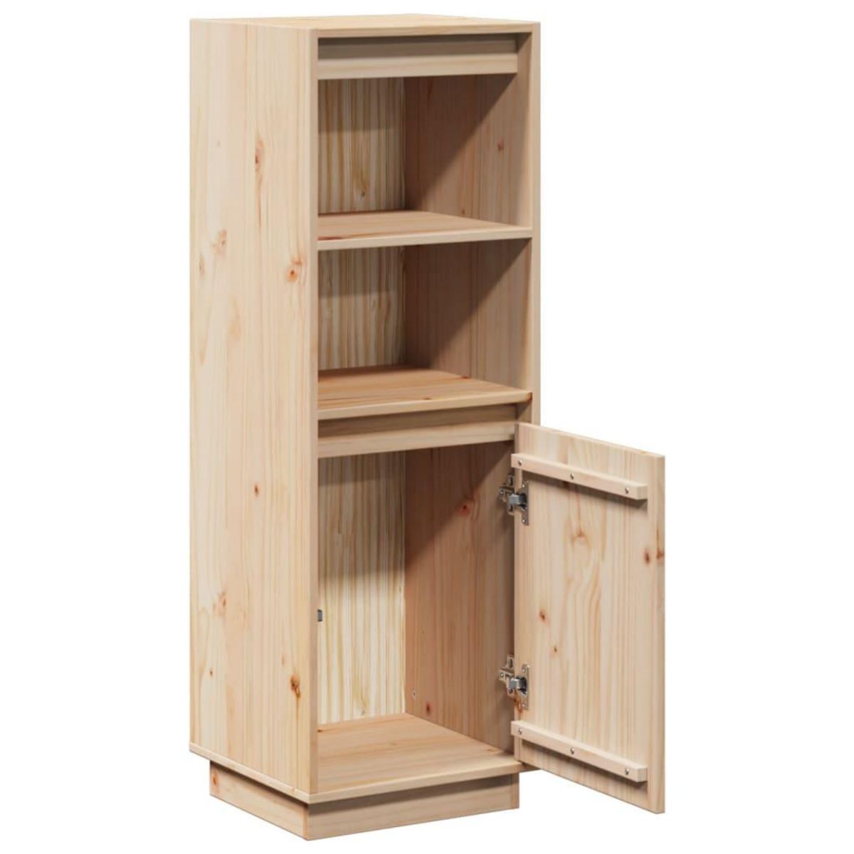 VIDAXL Buffet haut 37x34x110 cm Bois massif de pin