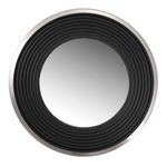 Paris Prix Miroir Mural Design  Eleganca  38cm Argent & Noir