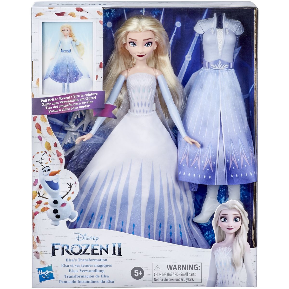 HASBRO Poupée Anna transformation finale Reine des neiges