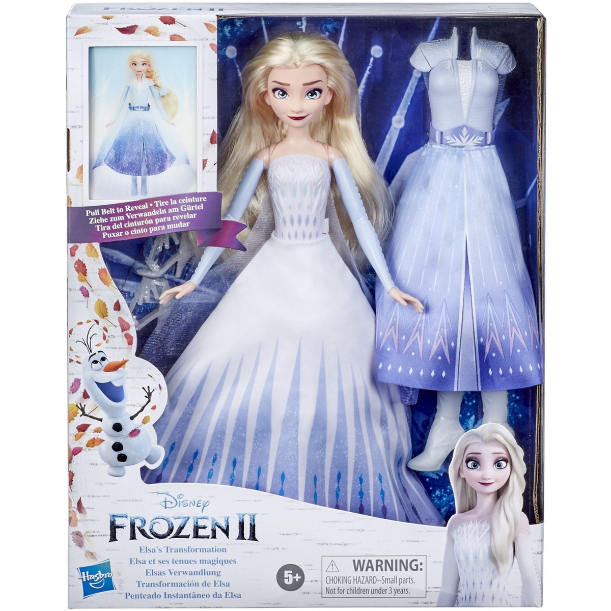 HASBRO Poupée Anna transformation finale Reine des neiges