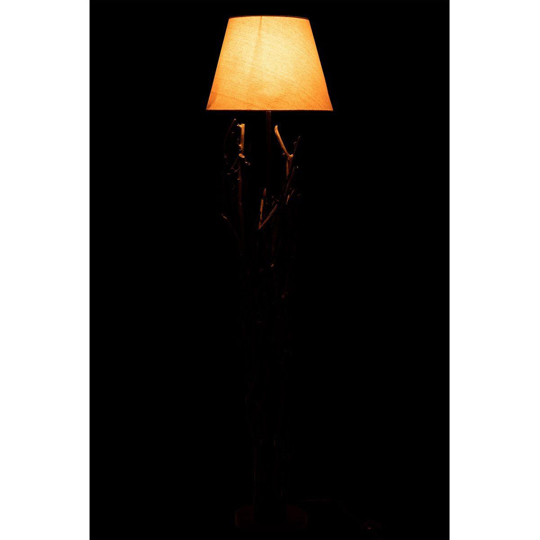 Voir la diapositive 3 : J-LINE Lampadaire Design en Bois  Branches  170cm Noir