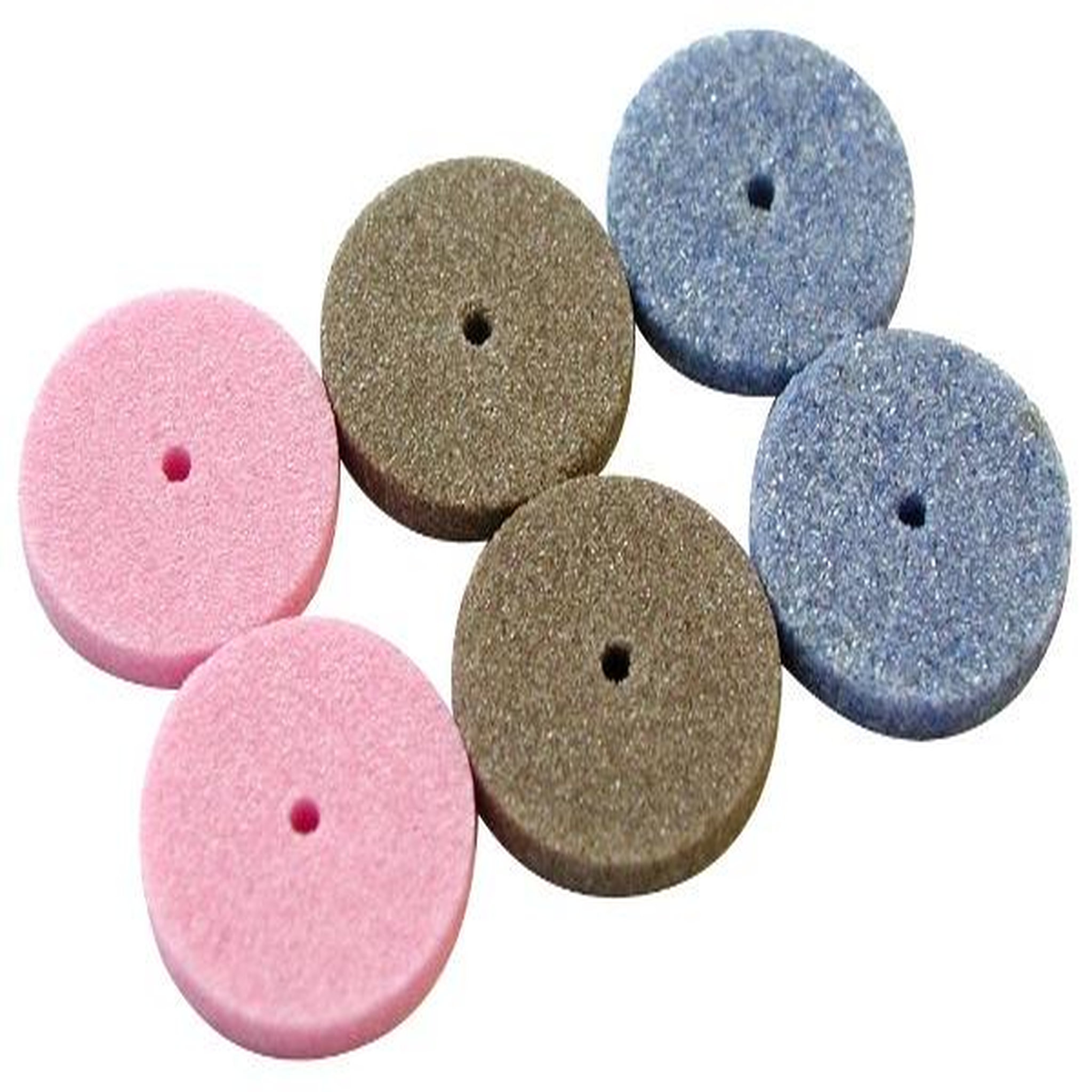 MAXICRAFT Jeu de 6 disques corindon Ø 22 mm