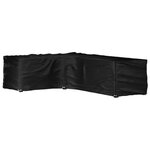 VIDAXL Housse de salon de jardin en forme de L 16 œillets 210x260x80cm