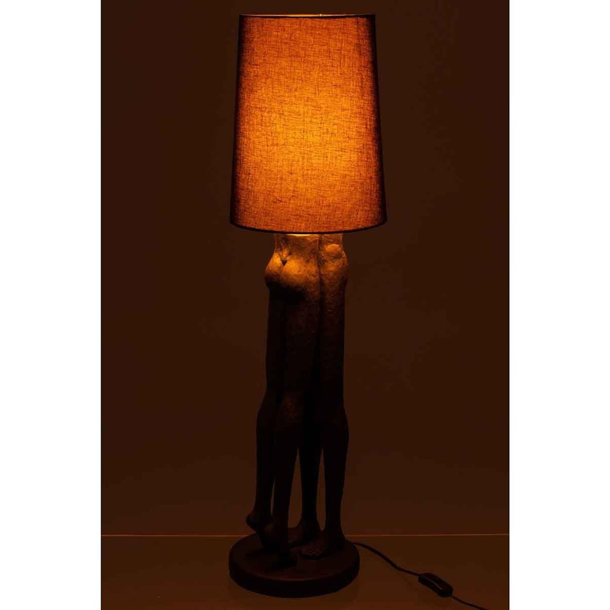 Paris Prix Lampadaire Design  Couple  89cm Noir