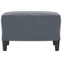 Voir la diapositive 3 : VIDAXL Repose-pied Gris fonce 60x50x41 cm Velours
