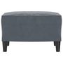 Voir la diapositive 3 : VIDAXL Repose-pied Gris fonce 60x50x41 cm Velours