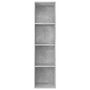 Voir la diapositive 4 : VIDAXL Bibliotheque/Meuble TV Gris beton 36x30x143cm Bois d'ingenierie