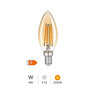 Voir la diapositive 2 : Gsc Ampoule LED Vintage 4W E14 2500K