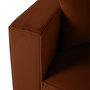 Voir la diapositive 3 : LISA DESIGN Arty - module d'assise gauche - en velours côtelé