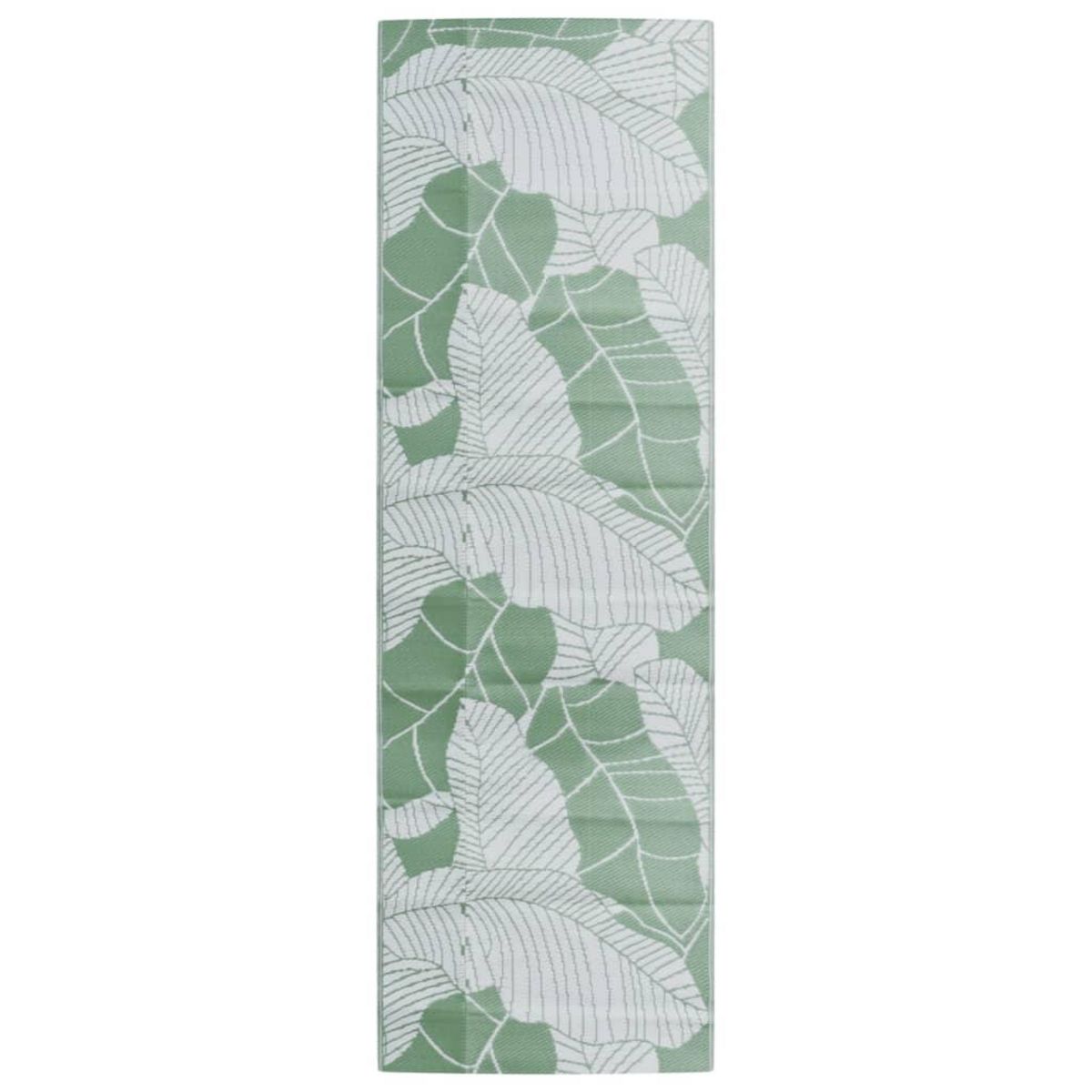 VIDAXL Tapis d'exterieur ARAKIL vert 80x250 cm PP