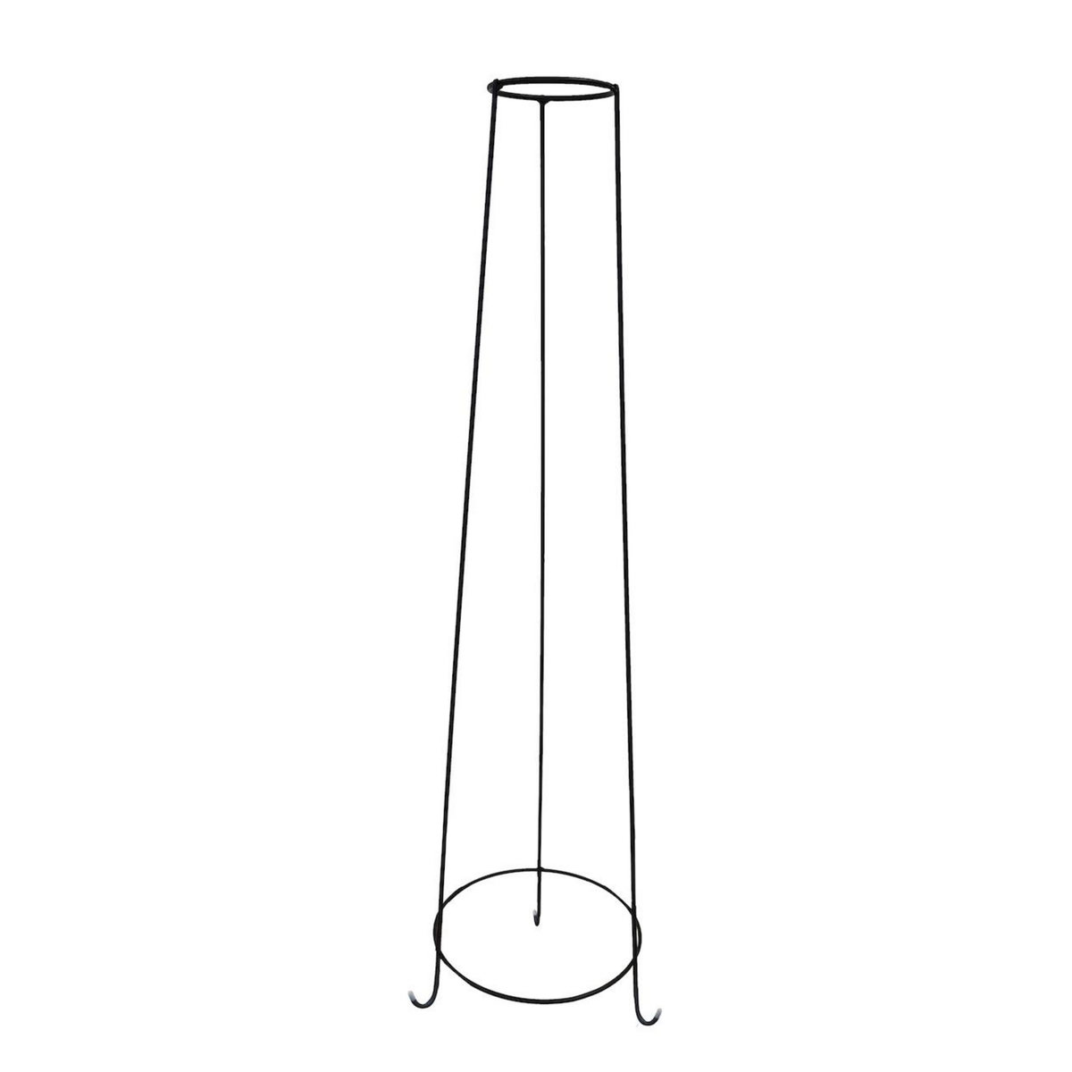 CENTRALE BRICO Porte bougie - grand modèle - anthracite 100x28cm