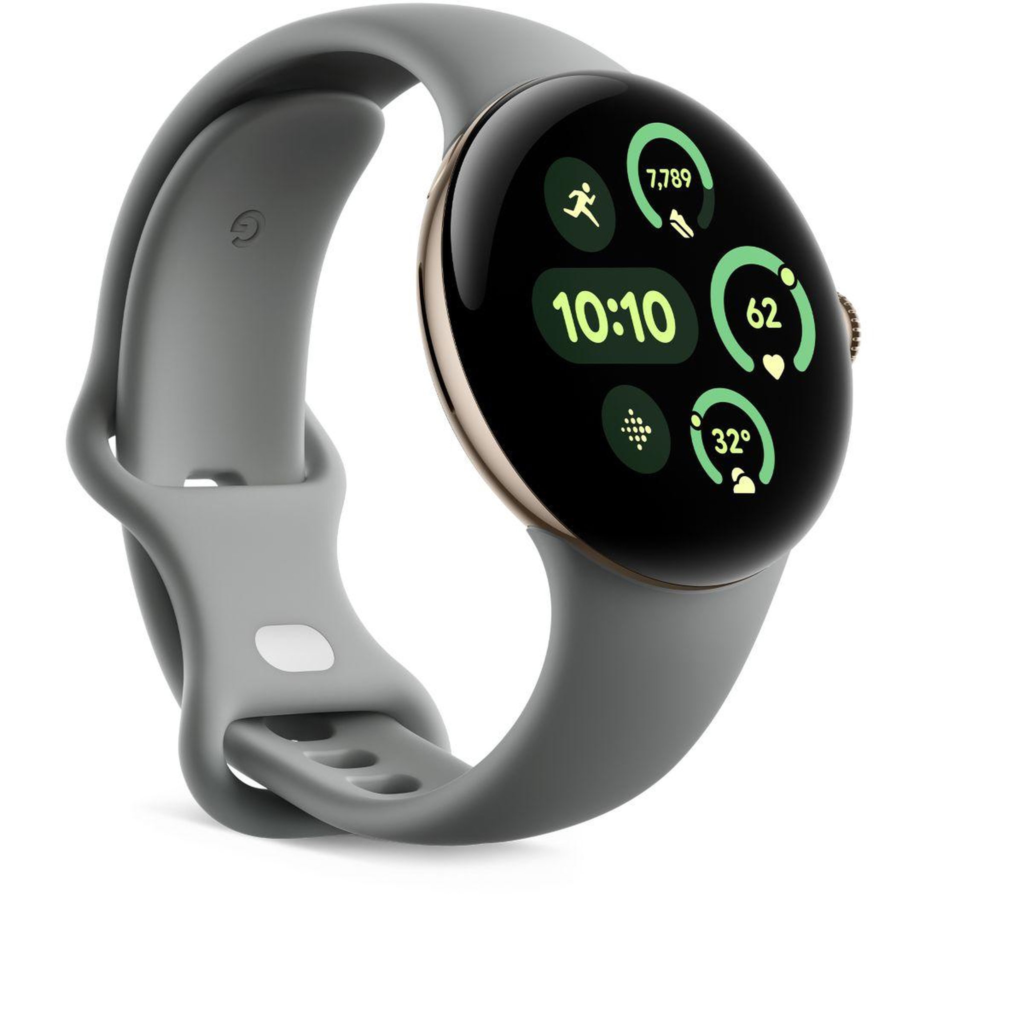 Voir la diapositive 3 : GOOGLE Montre connectée Pixel Watch 3 41 mm Champagne Doré Bth