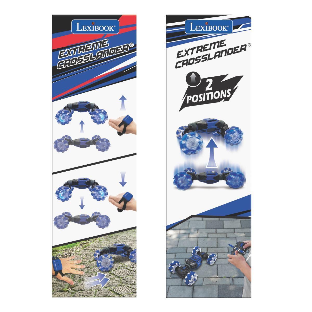 Lexibook Extreme Crosslander - Voiture télécommandée Tout-Terrain