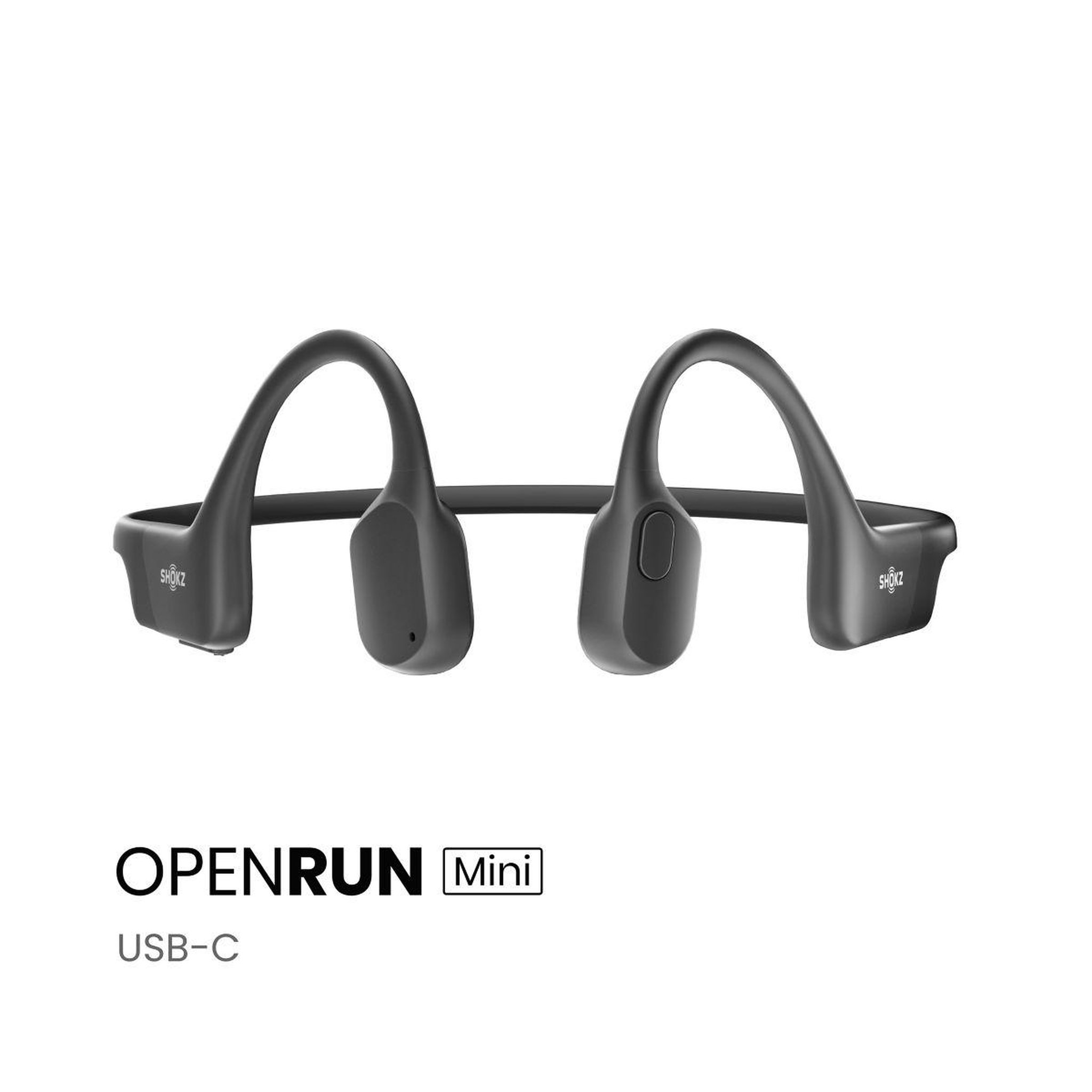 Voir la diapositive 2 : SHOKZ Casque openrun mini usb-c noir