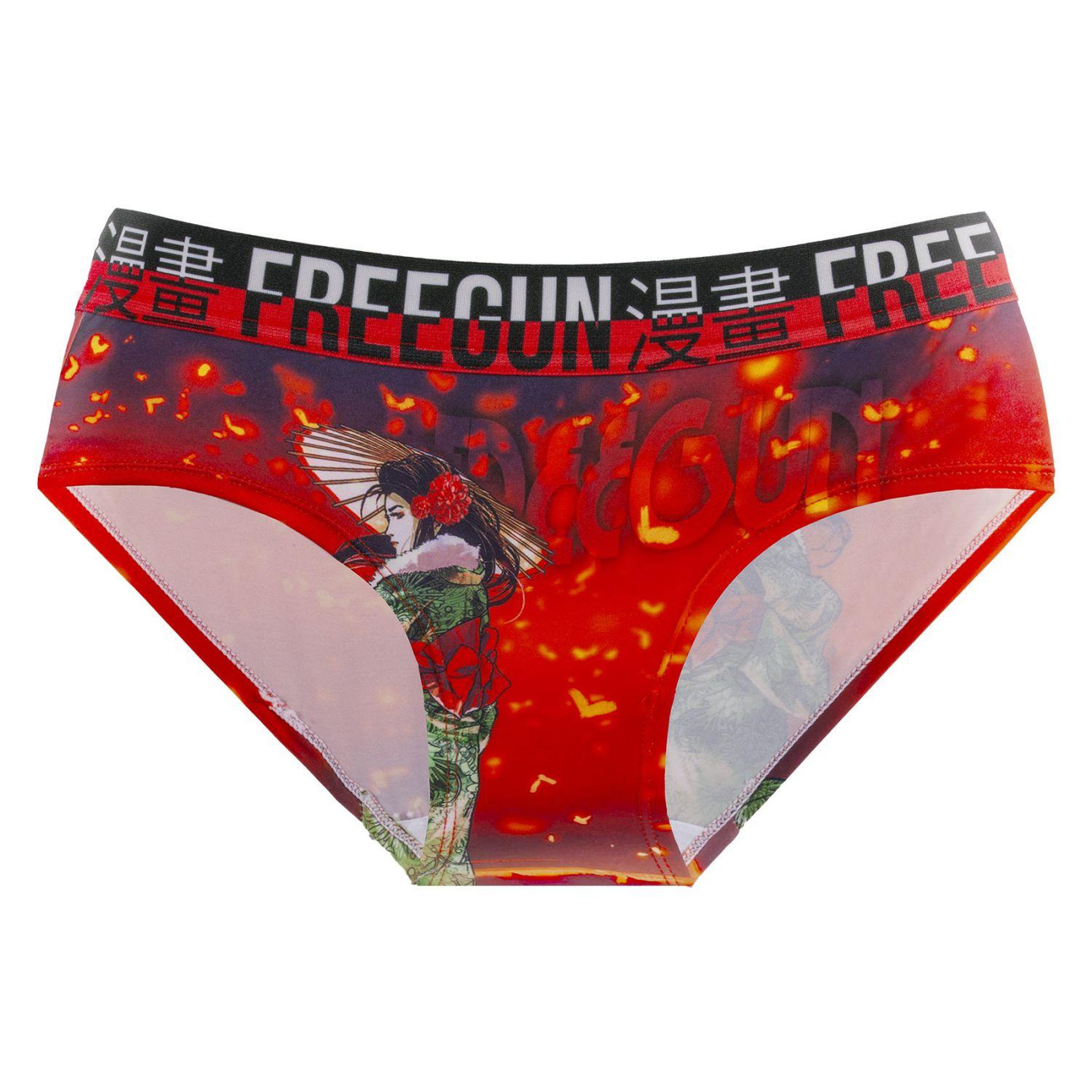 Voir la diapositive 6 : FREEGUN Lot de 5 culottes femme Fantasy