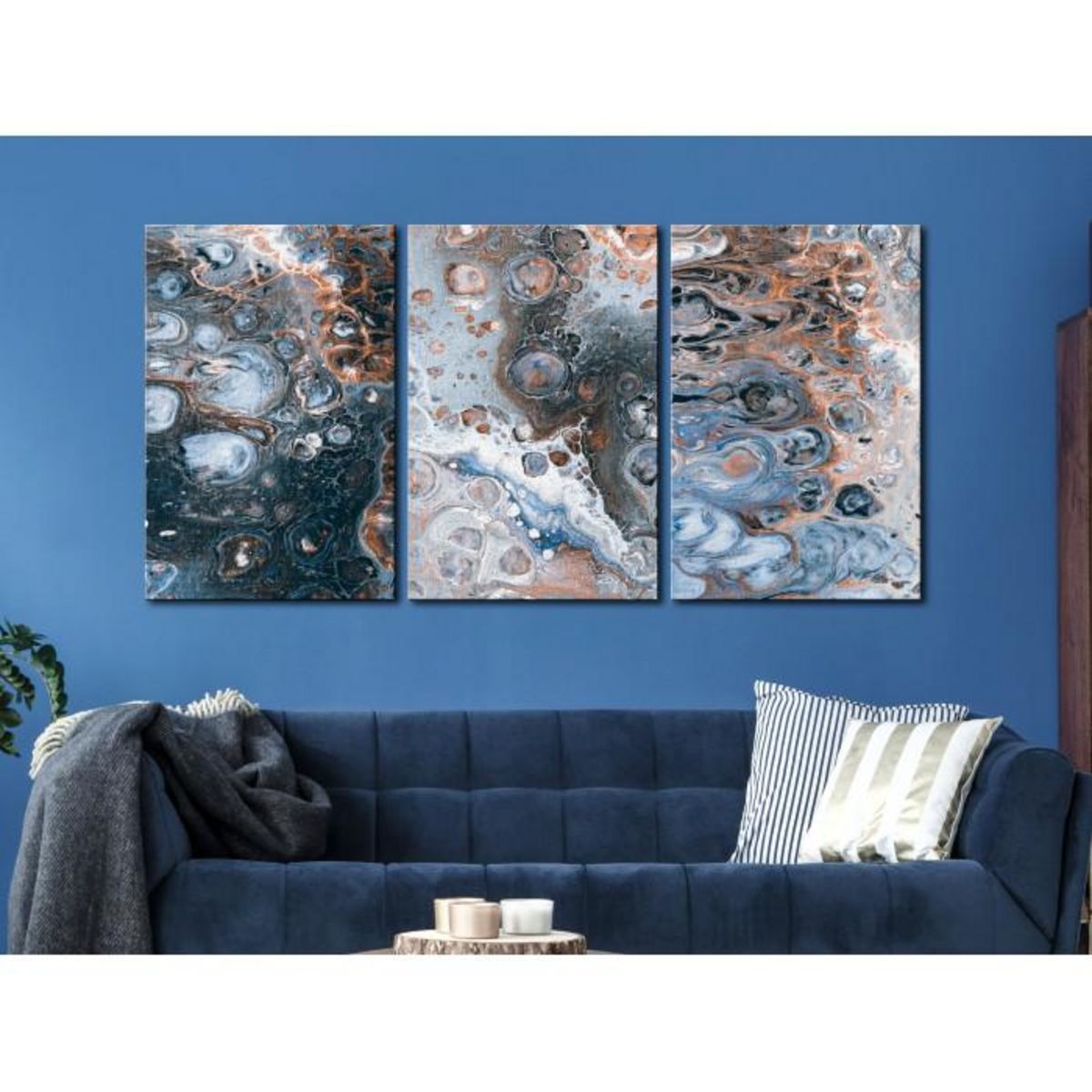 Paris Prix Tableau Imprimé 3 Panneaux  Galaxy