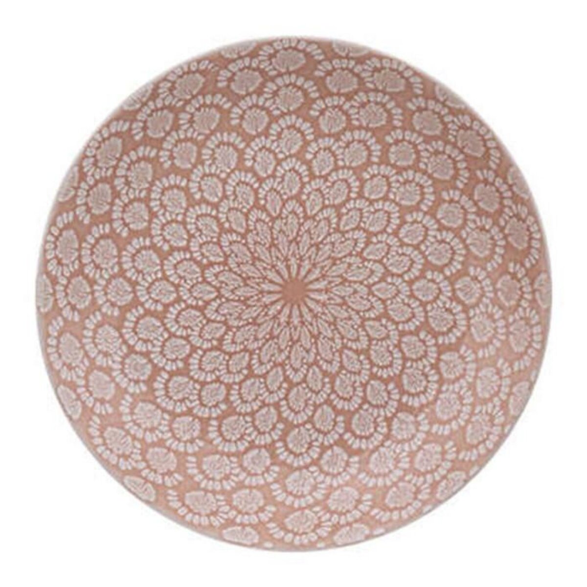 SECRET DE GOURMET Lot de 6 Assiettes Plates  Carmen  27cm Rose