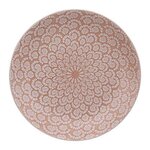 SECRET DE GOURMET Lot de 6 Assiettes Plates  Carmen  27cm Rose