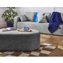 Voir la diapositive 2 : BEST MOBILIER Miro - pouf en velours texturé