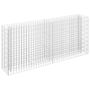 Voir la diapositive 2 : VIDAXL Lit sureleve a gabion Acier galvanise 180x30x90 cm