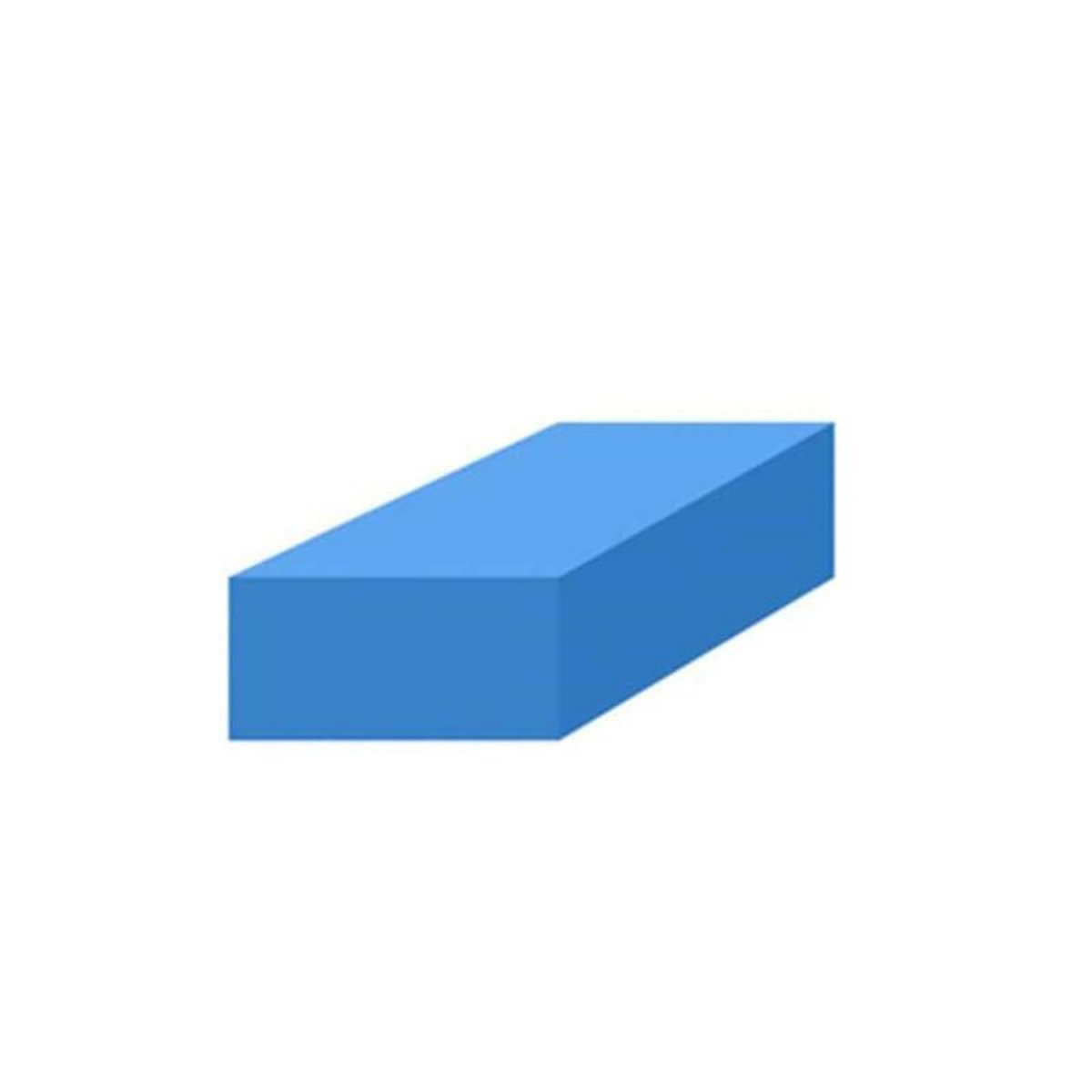 ESPACE-BRICOLAGE Mousse de protection 1x1m bleue non-adhésive épaisseur 15mm