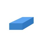 ESPACE-BRICOLAGE Mousse de protection 1x1m bleue non-adhésive épaisseur 15mm