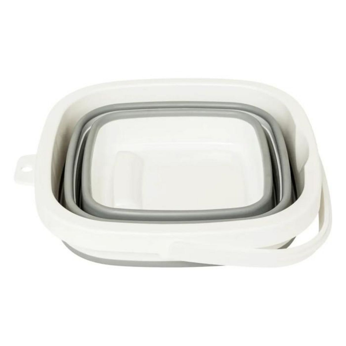 FIVE Seau Avec Poignée  Rétractable  5L Gris