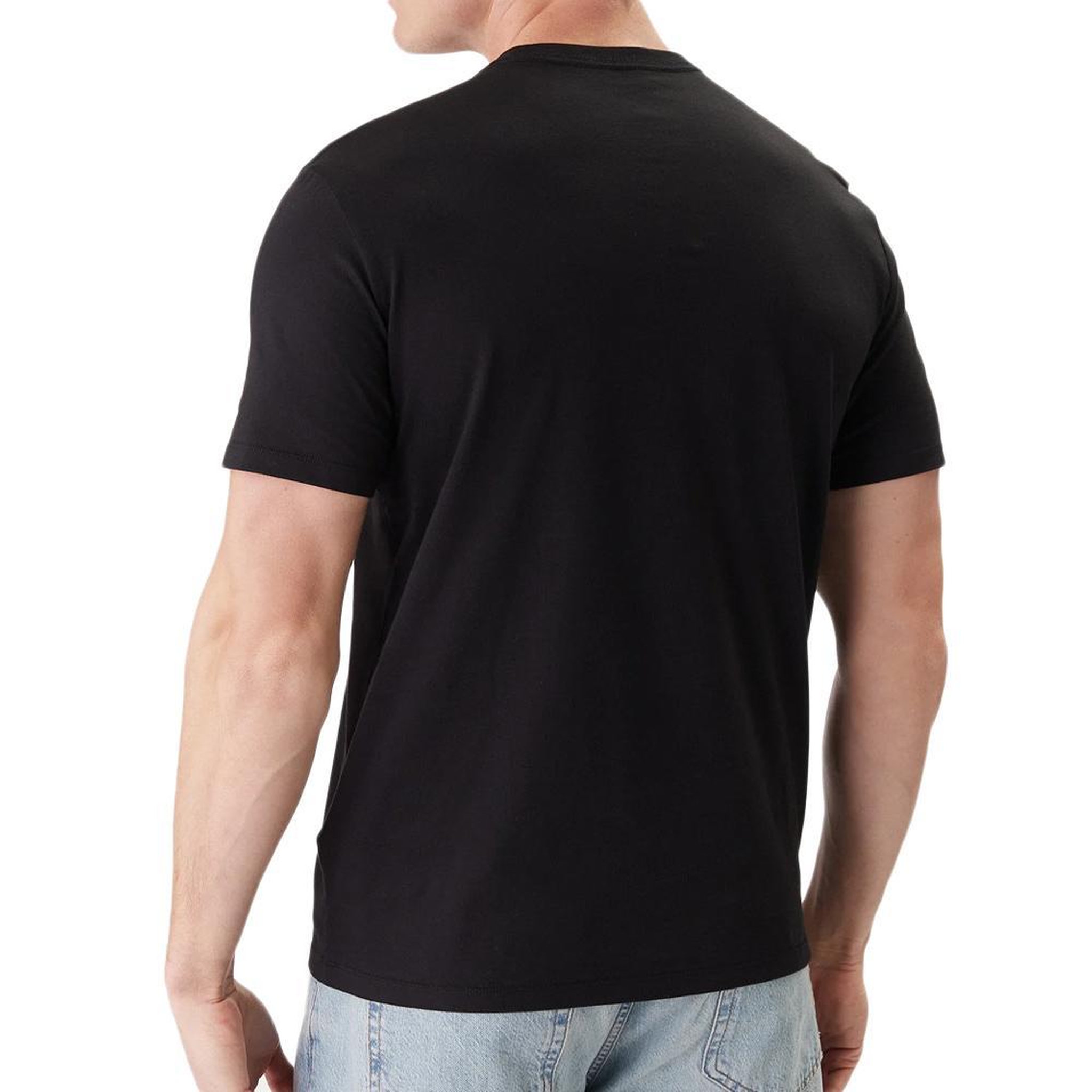 Voir la diapositive 2 : CALVIN KLEIN JEANS T-Shirt Noir Homme Calvin Klein Jeans Micros