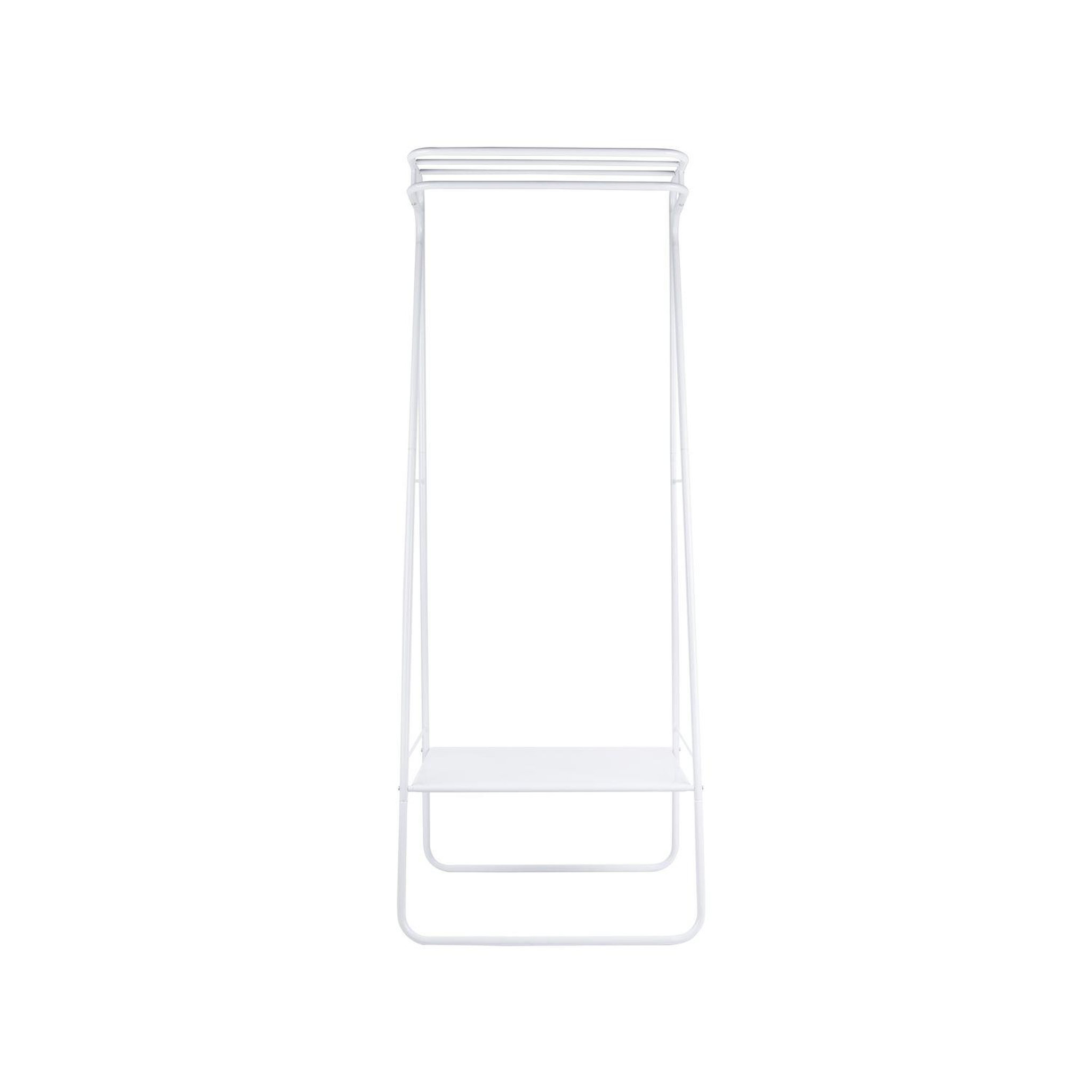 Voir la diapositive 1 : Leitmotiv Porte manteau design industriel Fushion - L. 64 x H. 173 cm - Blanc