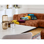 Voir la diapositive 3 : LISA DESIGN Gallata - canapé chesterfield d'angle gauche - 5 places - en velours
