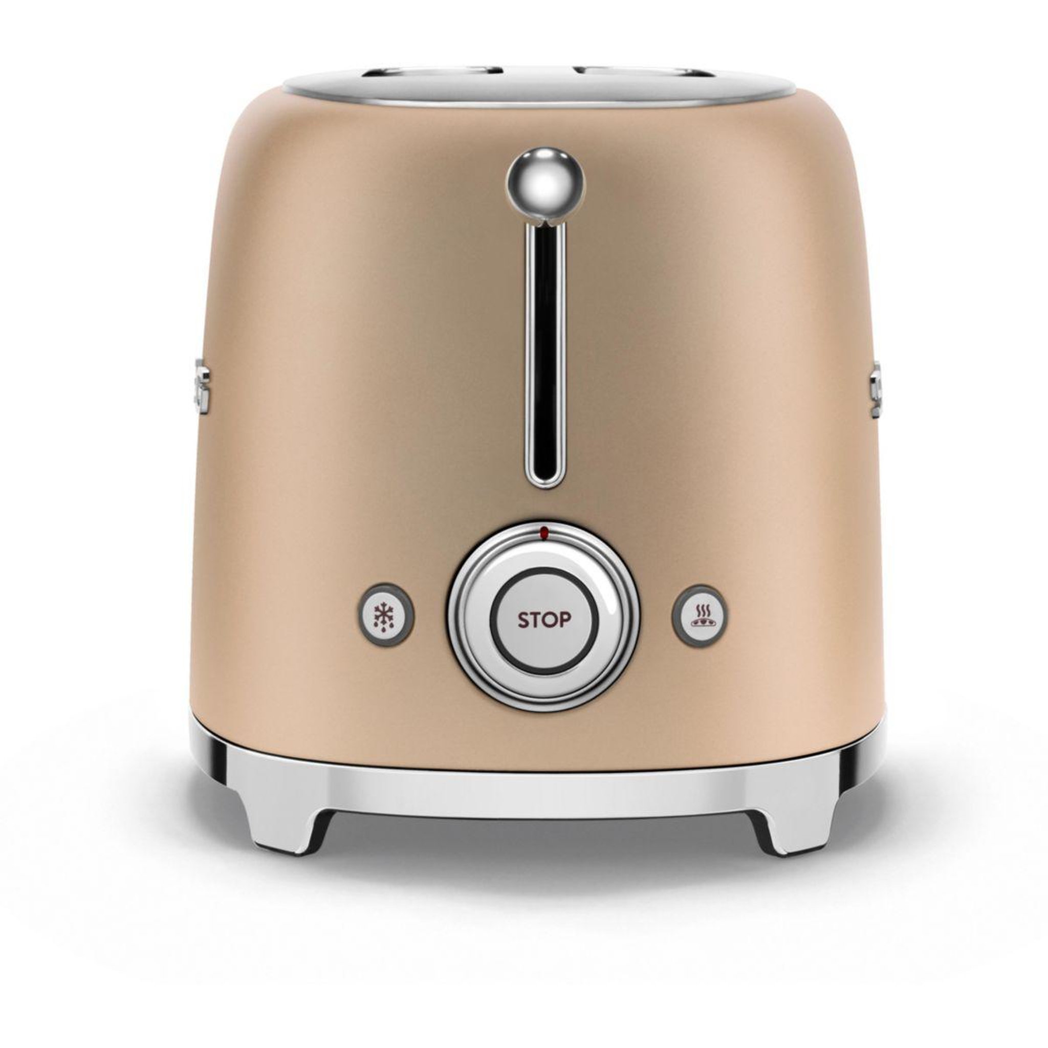 Voir la diapositive 5 : SMEG Grille-pain tsf01chmeu or mat