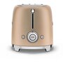 Voir la diapositive 5 : SMEG Grille-pain TSF01CHMEU Or mat