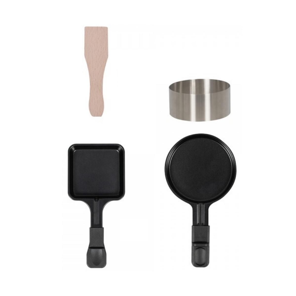 LIVOO Appareil à raclette 8 personnes 1600w noir - DOC337