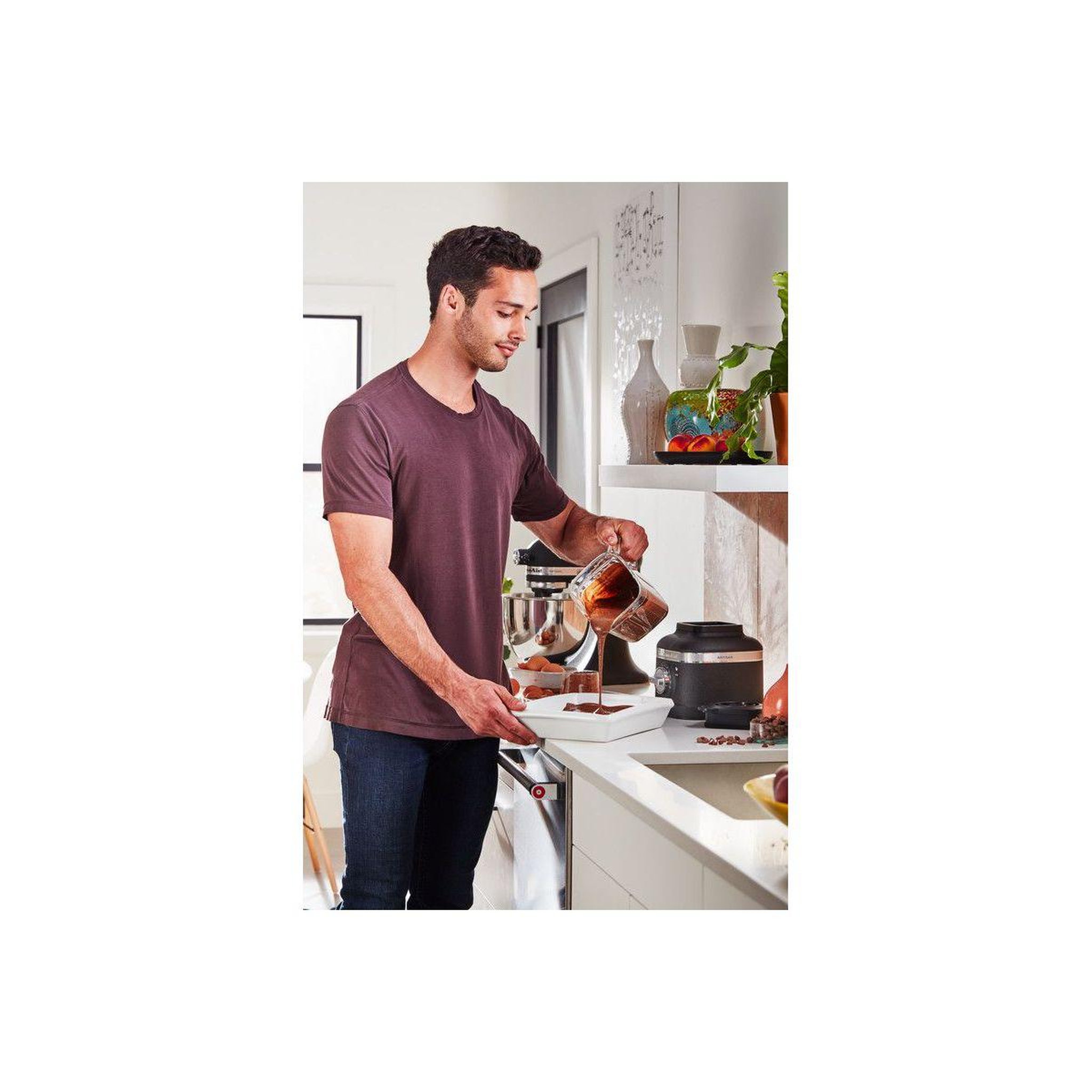 Voir la diapositive 3 : KitchenAid Blender k400 noire truffe