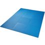 Voir la diapositive 2 : tectake Ensemble de 12 dalles carrées pour le sol 12 pièces avec 24 bordures bleu Set de 12