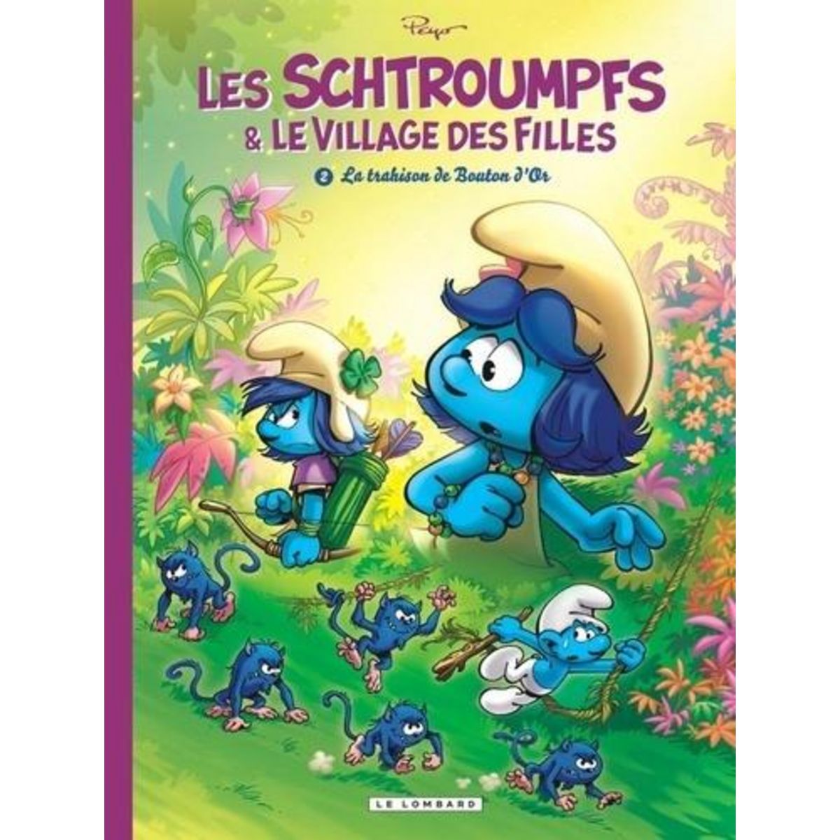 LES SCHTROUMPFS & LE VILLAGE DES FILLES TOME 2 : LA TRAHISON DE BOUTON D'OR, Parthoens Luc