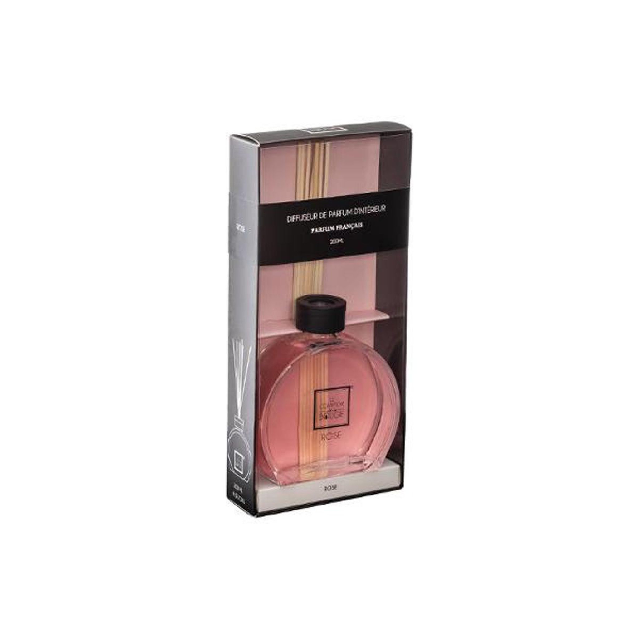 Voir la diapositive 2 : COMPTOIR DE LA BOUGIE Diffuseur de parfum & 6 bâtonnets  haly  100ml rose