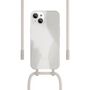 Voir la diapositive 2 : WOODCESSORIES Coque avec cordon iPhone 13 mini Tour de cou blanc