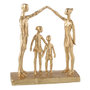 Voir la diapositive 1 : Paris Prix Statuette Famille Jouant  Brady  29cm Or