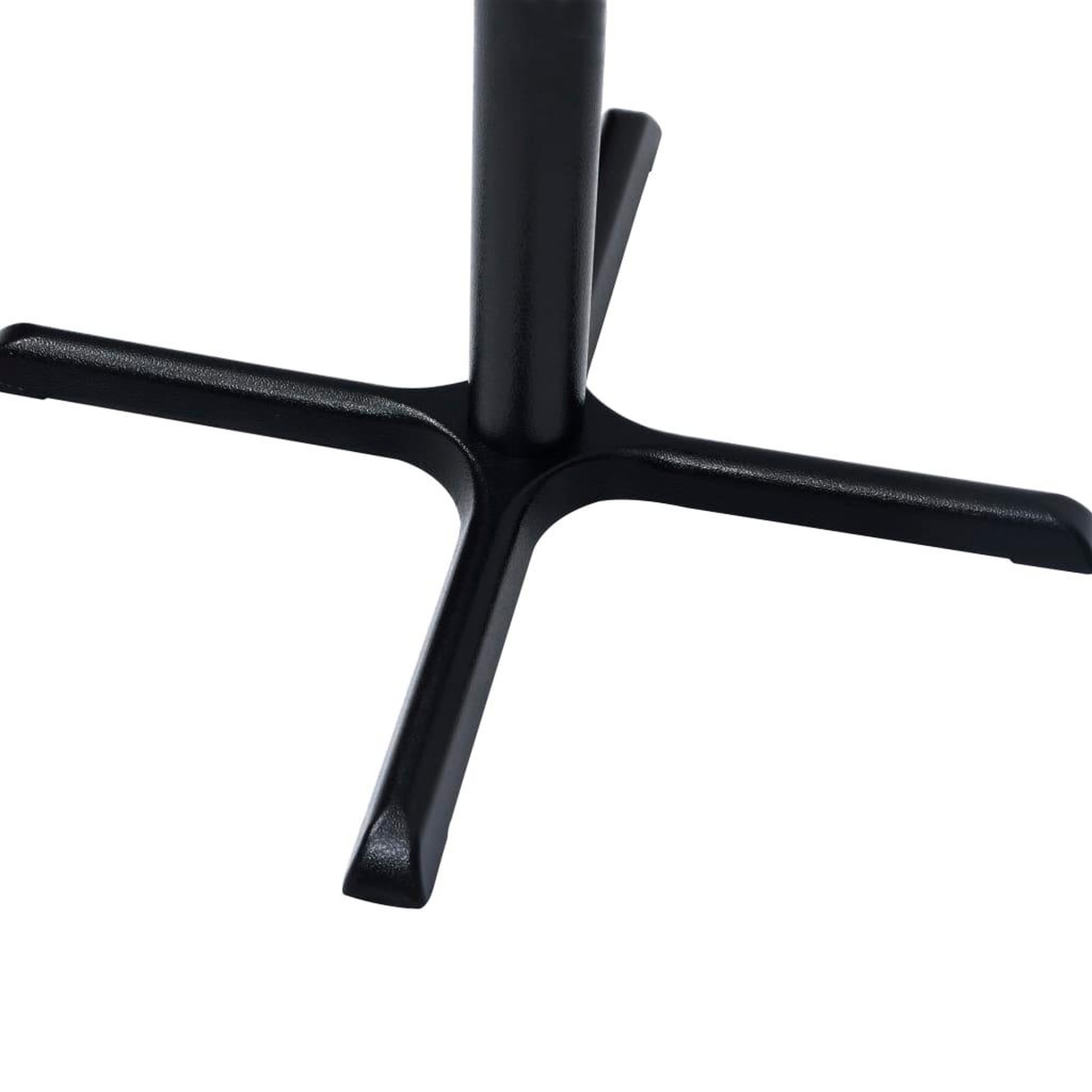 Voir la diapositive 5 : VIDAXL Pied de table de bistro Noir 76x76x107 cm Fonte