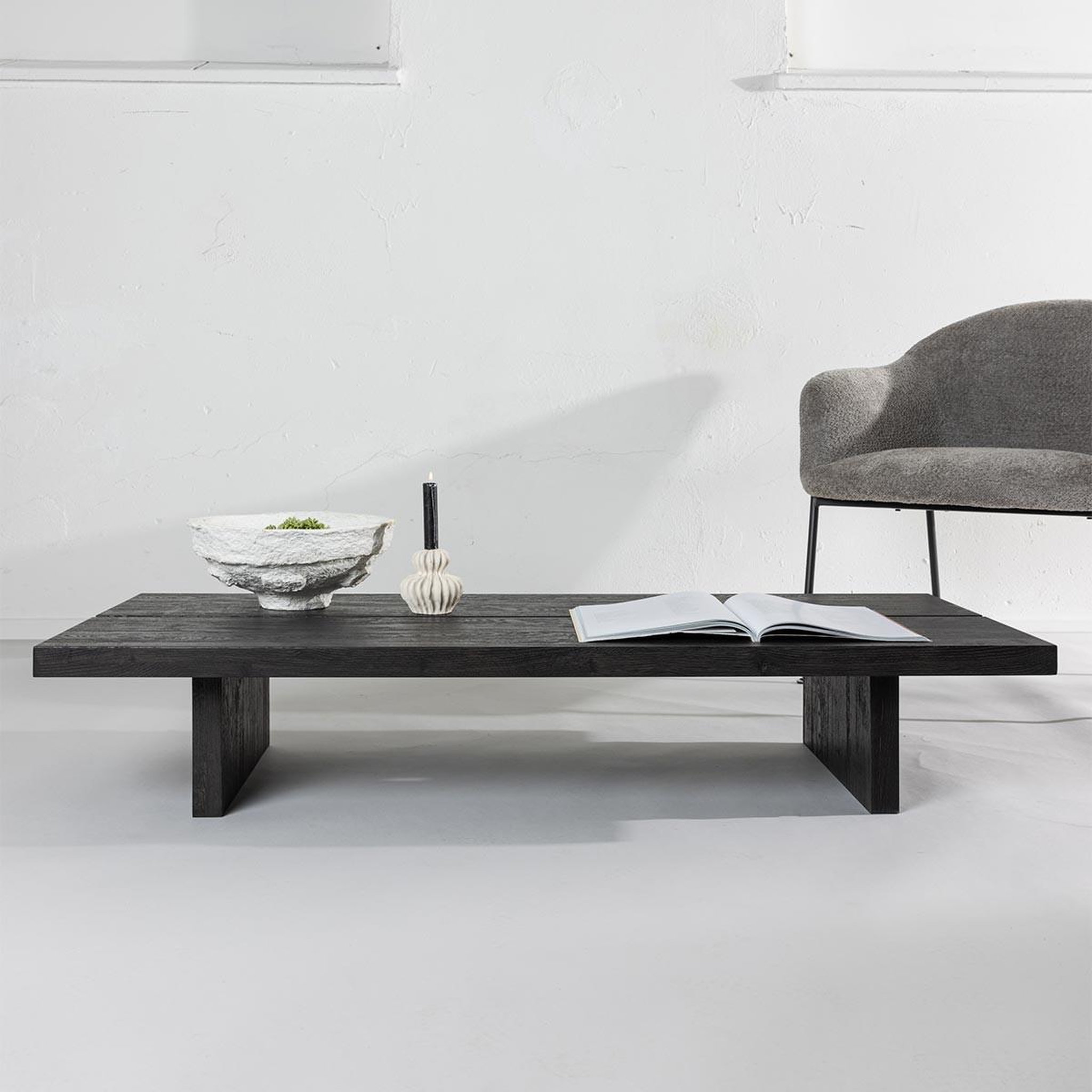 Voir la diapositive 5 : Paris Prix Table basse  lancester  140cm marron foncé